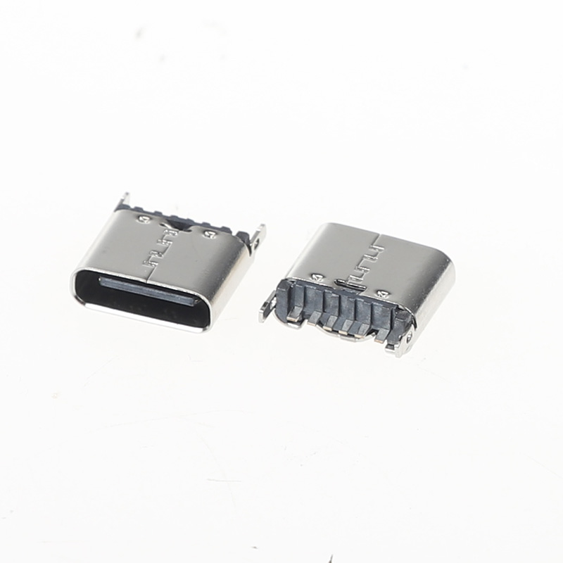 Type-c 6P/F立式6.8直插
